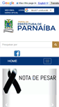 Mobile Screenshot of parnaiba.pi.gov.br