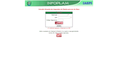 Desktop Screenshot of consultaplamta.pi.gov.br